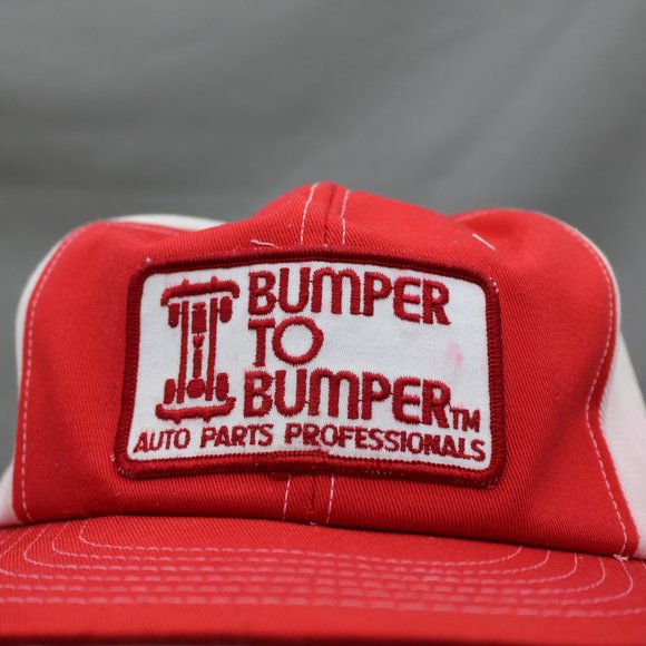 Vintage Patched Hat - Bumper to Bumper Tri Colour Panel - Adult Snapback - Picture 2 of 8